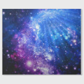 Galaxie Geschenkpapier (Flach)