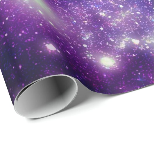 Galaxie Geschenkpapier (Rolleneckpunkt)