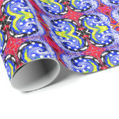 Galaxie Geschenkpapier (Rolleneckpunkt)