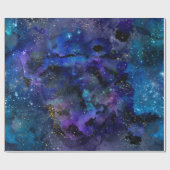 Galaxie Geschenkpapier (Flach)