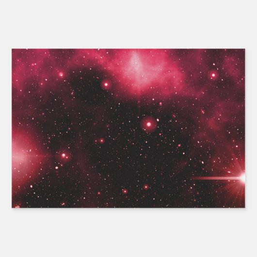 Galaxie Geschenkpapier Set (Vorderseite 2)