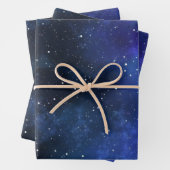 Galaxie Geschenkpapier Set (Beispiel)