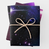 Galaxie Geschenkpapier Set (Beispiel)