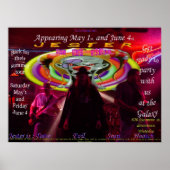 Galaxie-Gig größer Poster (Vorne)