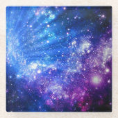 Galaxie Glasuntersetzer (Vorderseite)