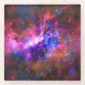 Galaxie Glasuntersetzer (Vorderseite)