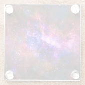 Galaxie Glasuntersetzer (Rückseite)