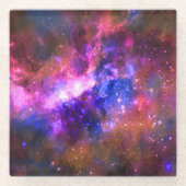 Galaxie Glasuntersetzer (Vorderseite)