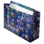 Galaxie Große Geschenktüte (Vorderseite Schrägansicht)