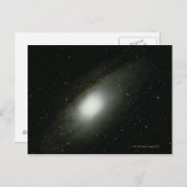 Galaxie in Andromeda Postkarte (Vorne/Hinten)