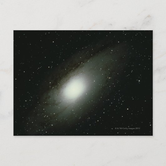Galaxie in Andromeda Postkarte (Vorderseite)