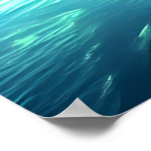 Galaxie in einer Flasche | AI Art Poster (Ecke)