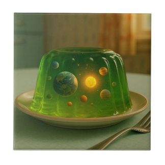 Galaxie in MCM Jell-O Mold Fliese