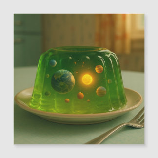 Galaxie in MCM Jell-O Mold Magnetkarte