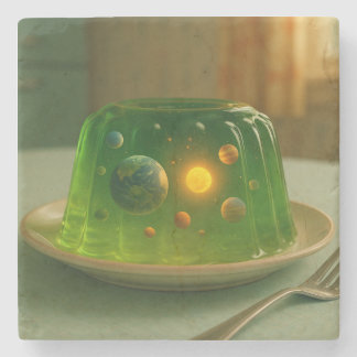 Galaxie in MCM Jell-O Mold Steinuntersetzer