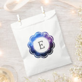 Galaxie-Initial Geschenktütchen (Ausgeschnitten)