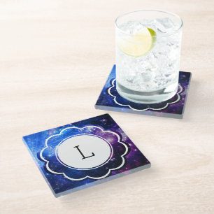 Galaxie-Initial Glasuntersetzer