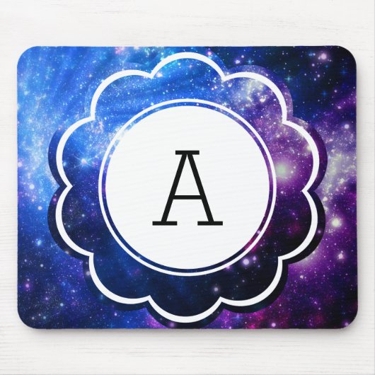 Galaxie-Initial Mousepad (Vorne)