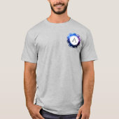 Galaxie-Initial T-Shirt (Vorderseite)