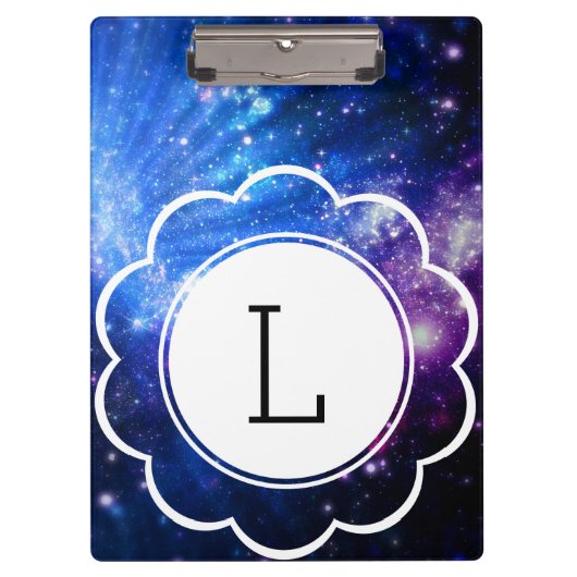 Galaxie-Initiale Klemmbrett (Vorderseite)