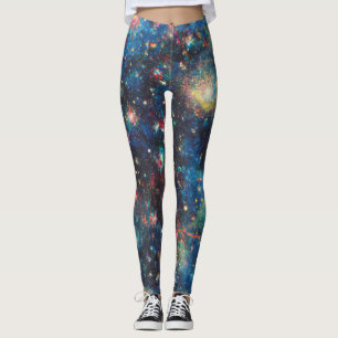 Galaxie Inspiriert Himmelskosmik wirbelndes Univer Leggings