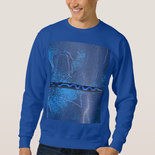 Galaxie ist kosmischer Raum Sweatshirt (Vorderseite)