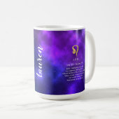 Galaxie-Kaffee-Tassen-Geschenk Löwen Kaffeetasse (VorderseiteRechts)