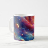 Galaxie Kaffeetasse (Vorderseite Links)
