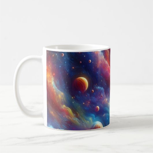 Galaxie Kaffeetasse (Links)