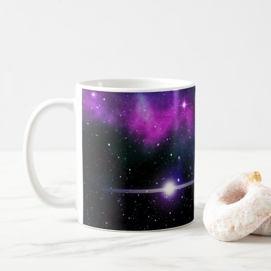Galaxie Kaffeetasse (Mit Donut)