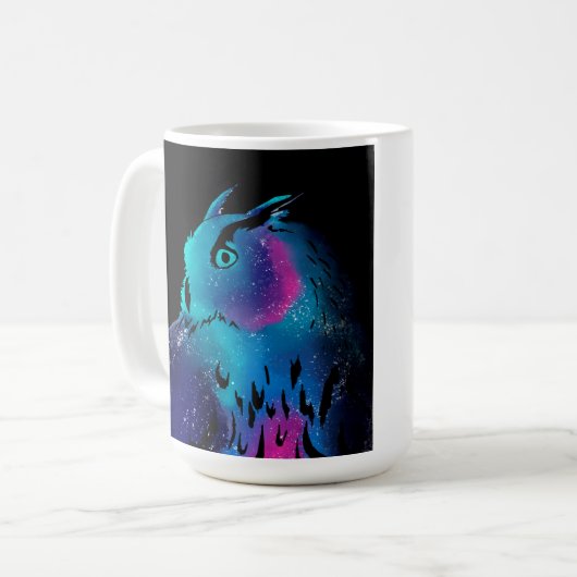 Galaxie Kaffeetasse (Vorderseite Links)