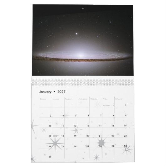 Galaxie-Kalender Kalender (Jan 2027)