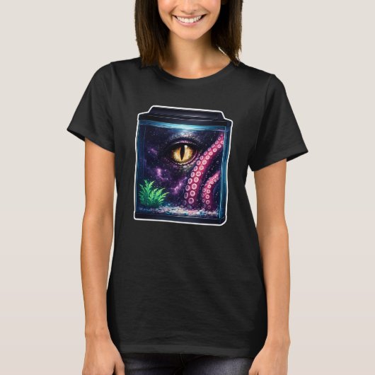 Galaxie Kampffisch T-Shirt (Vorderseite)