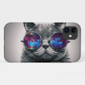 Galaxie-Katze Iphone Fall Case-Mate iPhone Hülle (Rückseite (Horizontal))