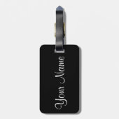 Galaxie-Katzenaugen-Name-Gepäck-Umbau Gepäckanhänger (Rückseite vertikal)