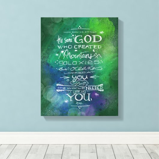 Galaxie Kinderzimmer Art Space Astronomie Babyzimm Leinwanddruck (Insitu (Holzboden))