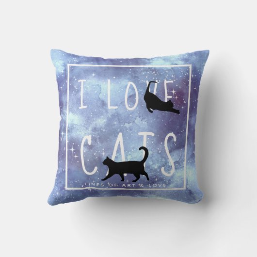Galaxie Kissen (Rückseite)