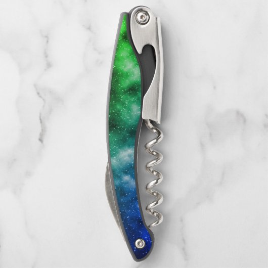 Galaxie-Korkenzieher Kellnermesser (Rückseite)