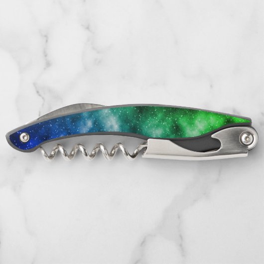 Galaxie-Korkenzieher Kellnermesser (Rückseite)
