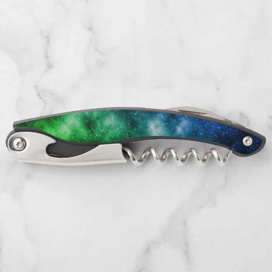 Galaxie-Korkenzieher Kellnermesser (Vorderseite)