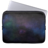 Galaxie Kosmischer Nebel Laptopschutzhülle (Vorderseite)