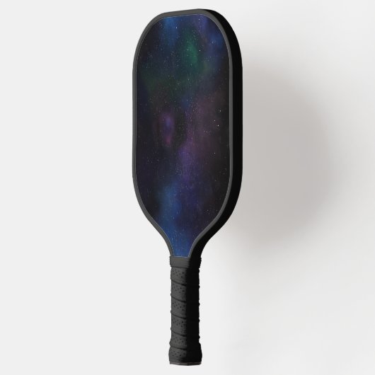 Galaxie Kosmischer Nebel Pickleball Schläger (Links)