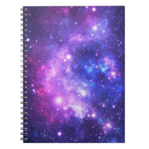 Galaxie Kosmos Muster Scrapbooking Notizblock