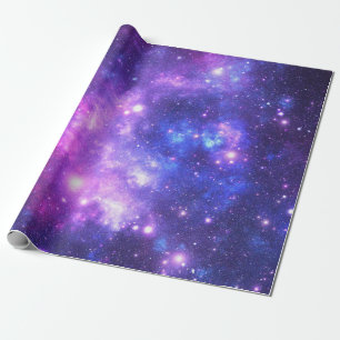 Galaxie-Kosmos-Musterscrapbooking Geschenkpapier