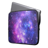 Galaxie-Kosmos-Musterscrapbooking Laptopschutzhülle (Vorderseite Links)