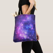 Galaxie-Kosmos-Musterscrapbooking Tasche (Von Nahem)