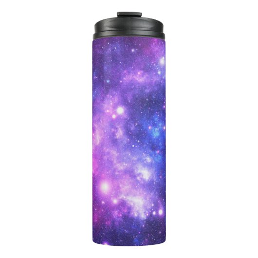 Galaxie-Kosmos-Musterscrapbooking Thermosbecher (Vorderseite)