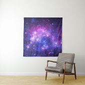 Galaxie-Kosmos-Musterscrapbooking Wandteppich (Beispiel (Horizontal))