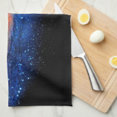 Galaxie-Kunst Handtuch (Viertel Falte)