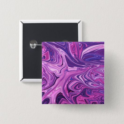 Galaxie-Kunstmuster Button (Vorne & Hinten)